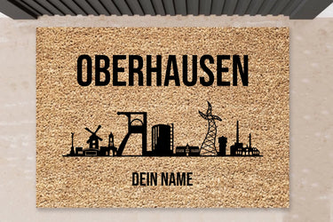 Fußmatte Oberhausen Skyline